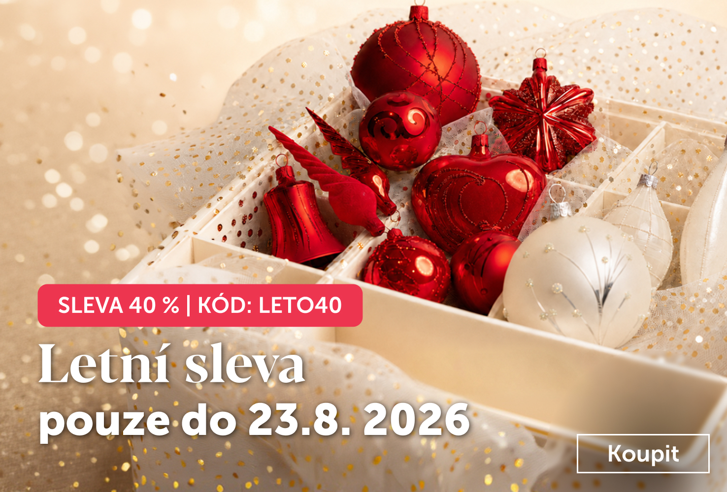 Letní sleva 40 %