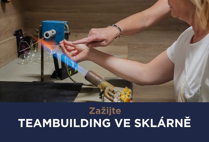 Banner - Teambuilding ve sklárně