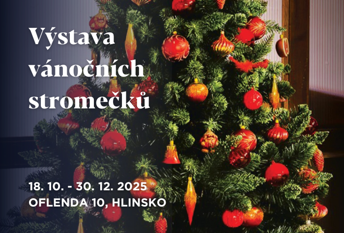 Banner - Výstava vánočních stromečků 2025