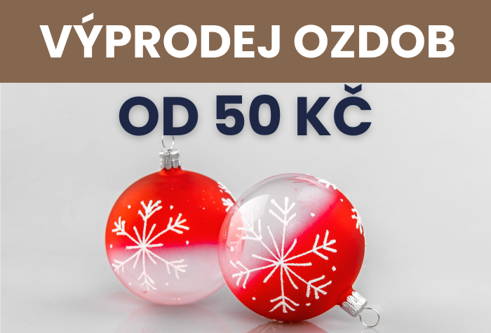 Banner - Výprodej od 50 Kč