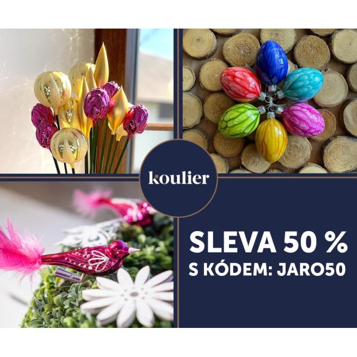 Jarní sleva 50 % na ozdoby