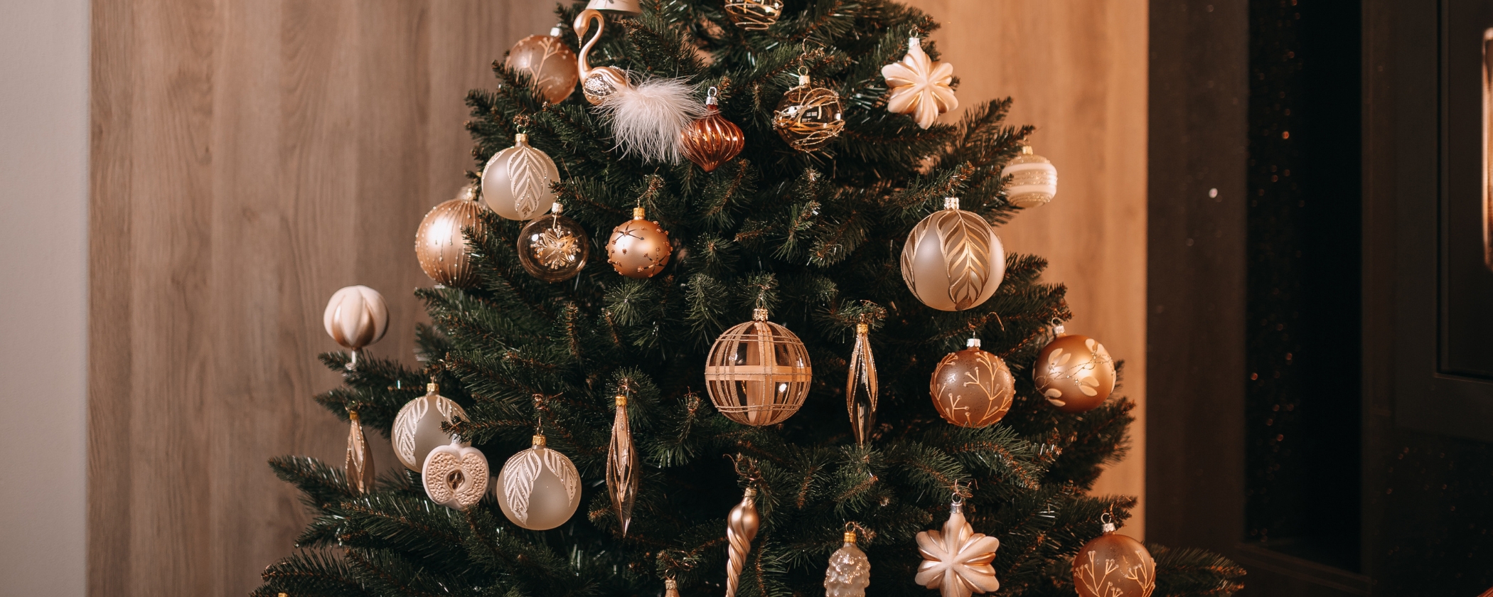 Vánoční ozdoby - kolekce Basic Caramel