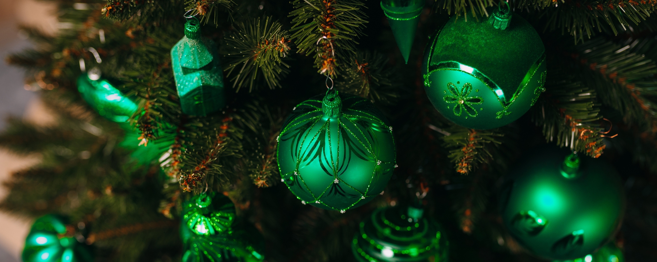 Vánoční ozdoby - kolekce Basic Green