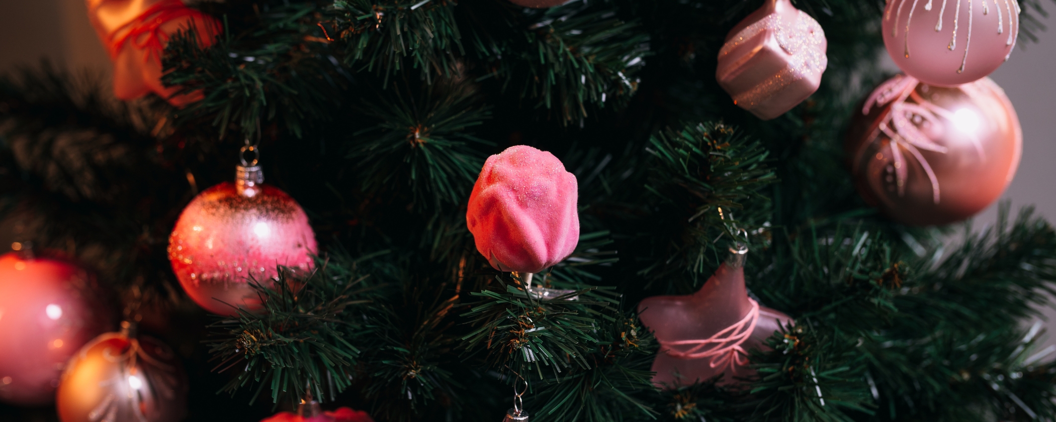 Vánoční ozdoby - kolekce Basic Pinky