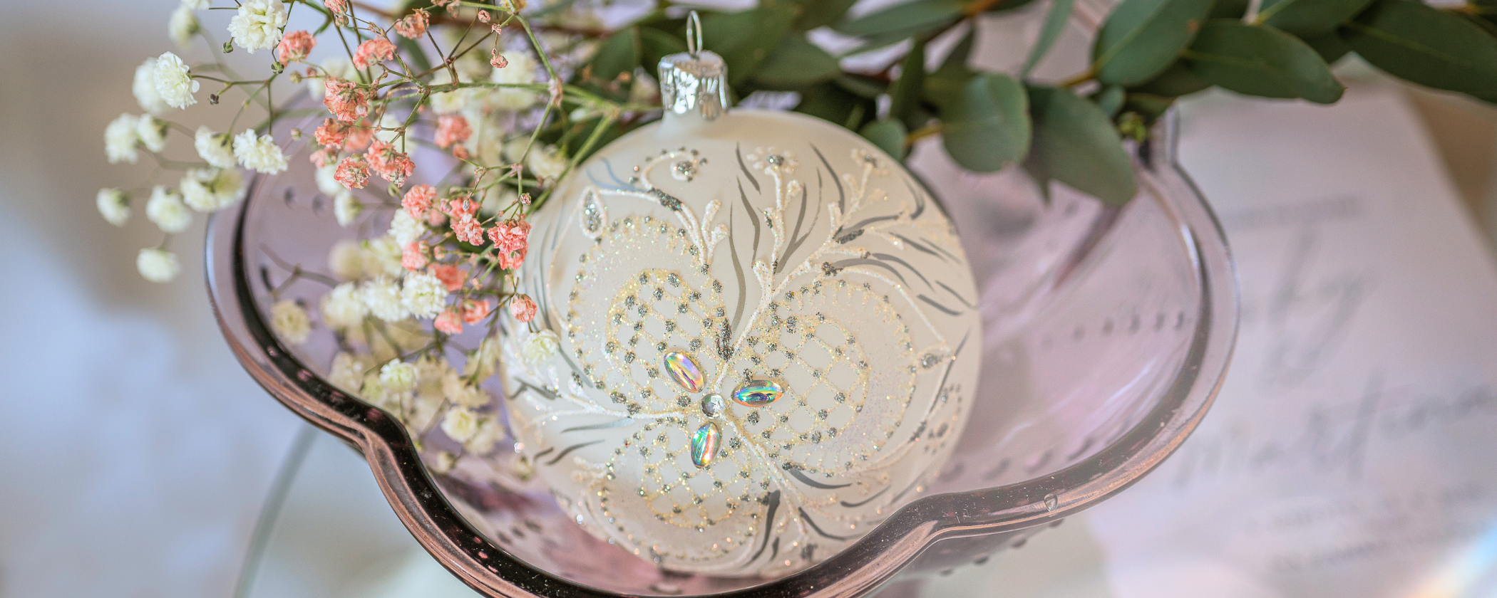 Svatební ozdoby - s textem na přání (12 cm)