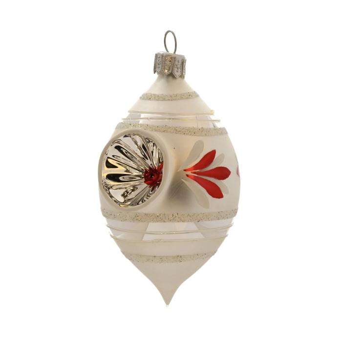 Skleněné vánoční ozdoby Retro - Olivy pícháné, 12 ks