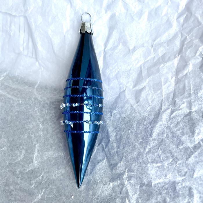 Raketa modrá s pruhy, 1 ks