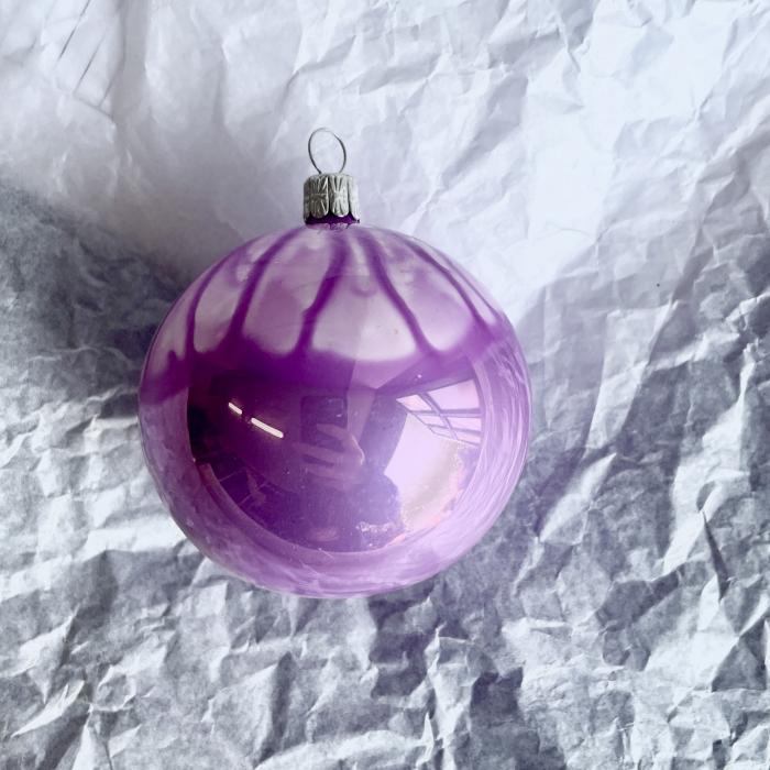 Baňka lila kahuri, 1 ks