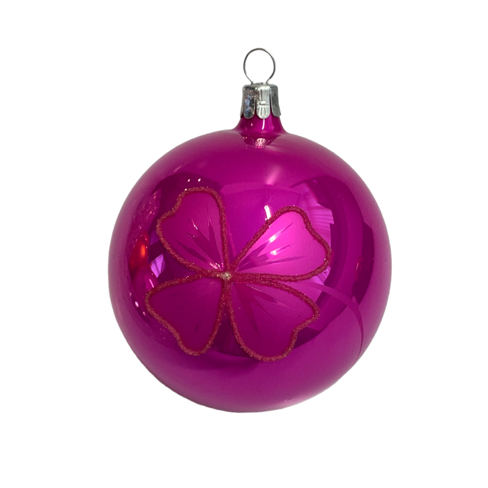 Šťastná koule růžová, 1 ks