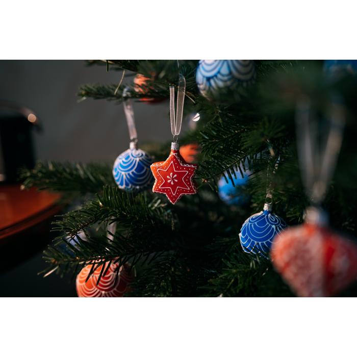 Ozdobený vánoční stromeček - Perníčkový (cca 110 cm)